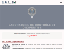 Tablet Screenshot of expertisebijoux.fr
